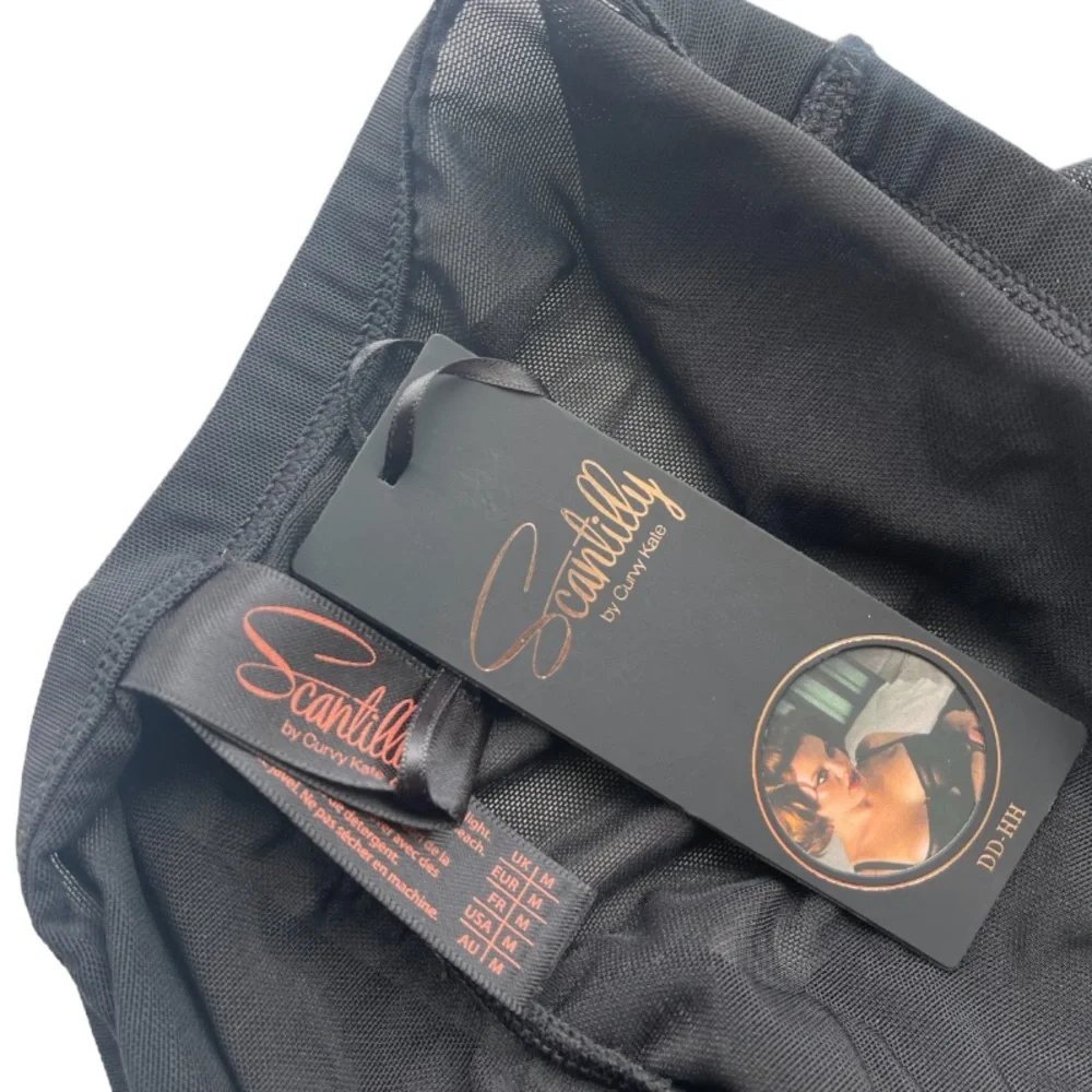 Scantilly by Curvy Kate Censored Black High Waist Brief